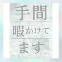 とても手間暇かけてます。